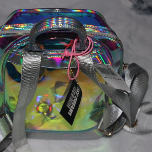 Clear Iridescent Rave Backpack (NWT) - Picture 3 of 6